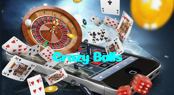 Crazy Balls casino presented on mobile device in Pakistan with slots and live games